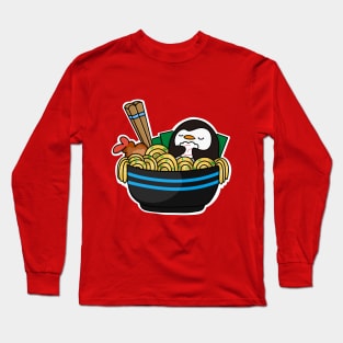 Penguin Ramen (one) Long Sleeve T-Shirt